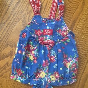 Floral overalls 18M